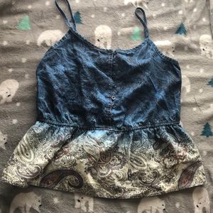 Cute Arizona crop top shirt size M